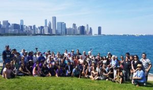 FANHS delegates and the Chicago Skyline